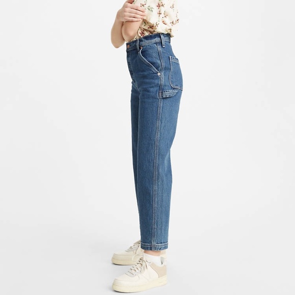 Classic Blue Levi High Waist Women's Jeans - Picture 2 of 14